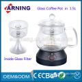 New 2016 Healthy Glass Coffee Percolator , Coffee Maker Pot